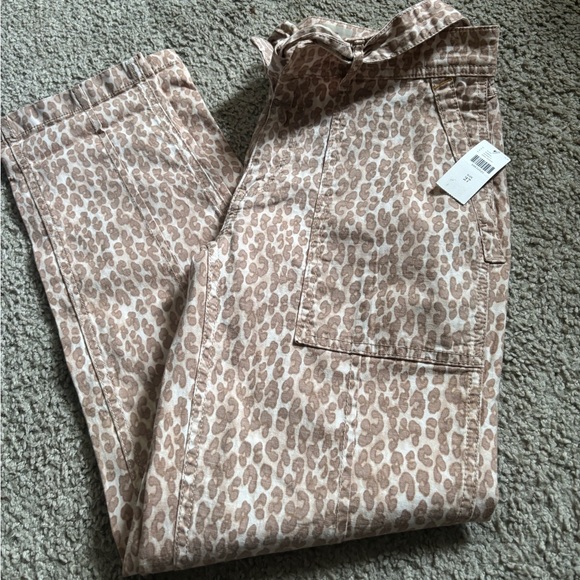 Anthropologie Pants - Anthropology Leopard Print Tan women Pants